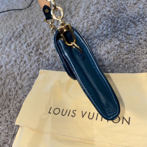 Louis Vuitton deep blue patent vernis clutch - Picture 4 of 5